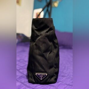 Prada COA Metropoli Tessuto Nylon Tote Black Nero